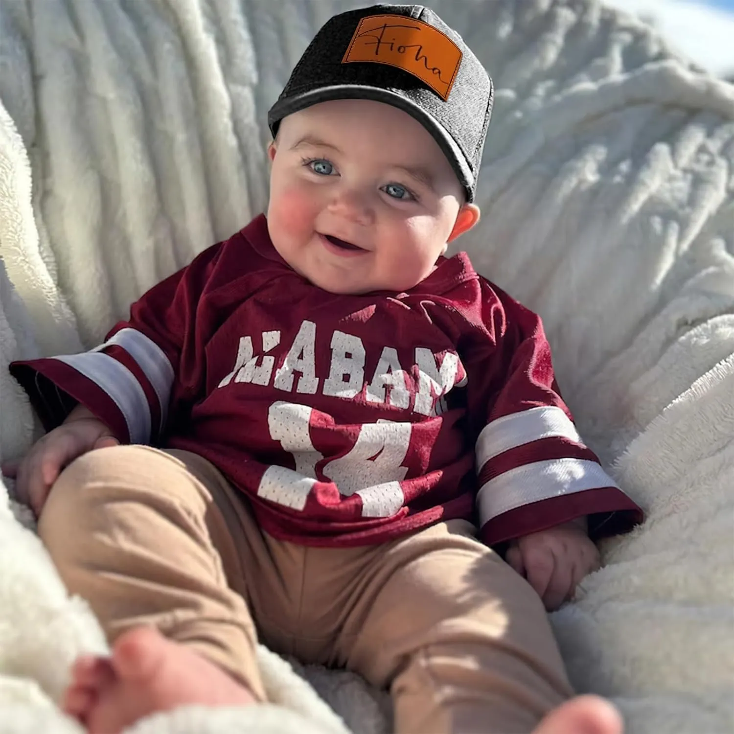 Personalized Toddler Hat: Custom Name Baseball Cap with Adjustable Snapback, Baby Gift Trucker Hat for Kids Adults