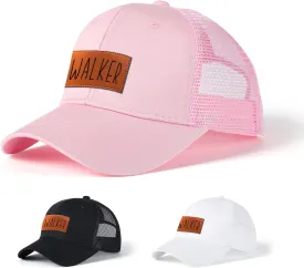 Personalized Toddler Hat: Custom Name Baseball Cap with Adjustable Snapback, Baby Gift Trucker Hat for Kids Adults