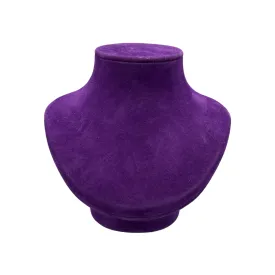 Purple Velvet Neck Displays