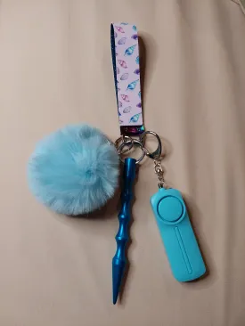Seashell Themed Safety Keychain | Self Defense Keychain