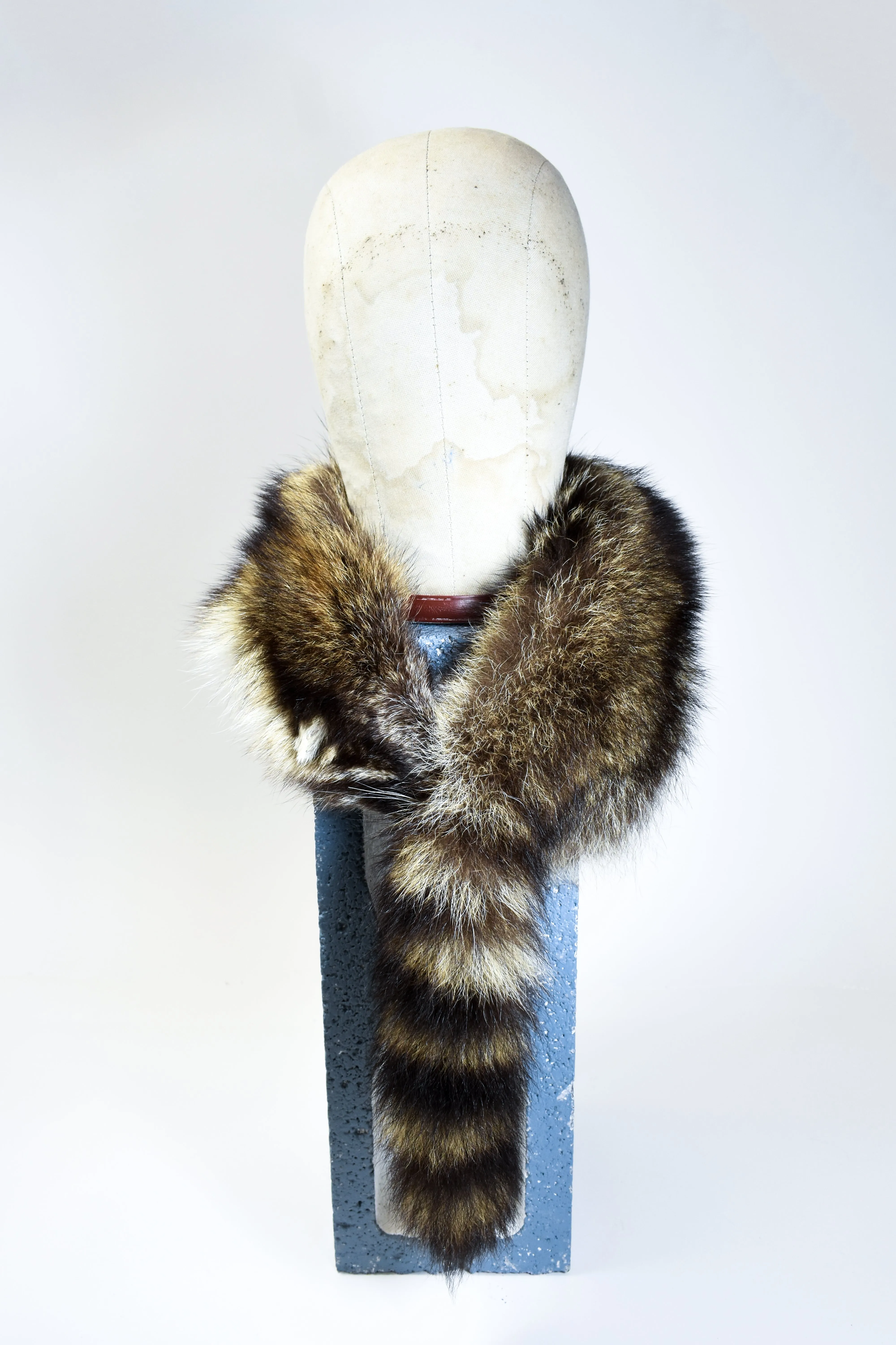 Sekanson Traditional Raccoon Skin Band - D.Brown