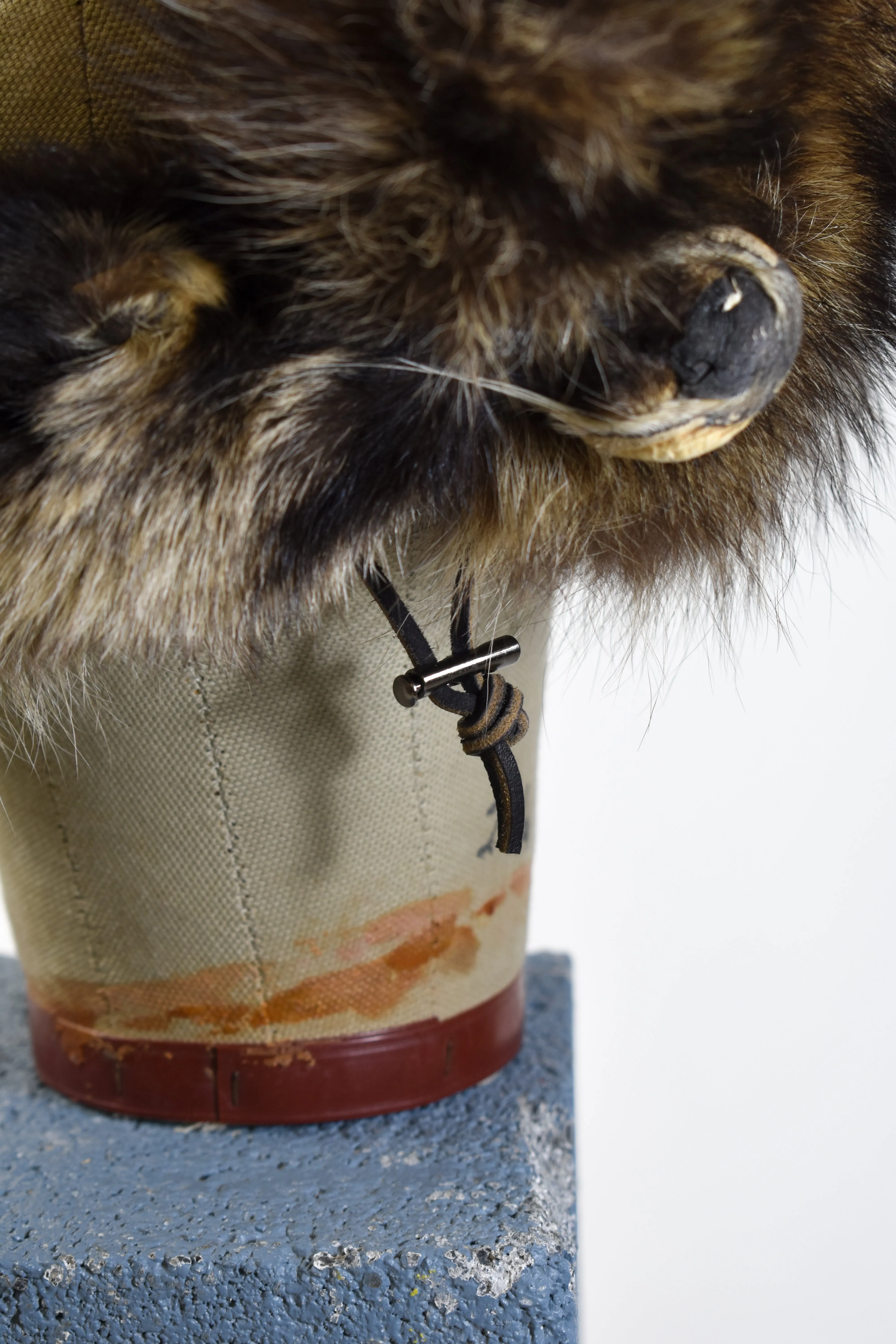 Sekanson Traditional Raccoon Skin Band - D.Brown