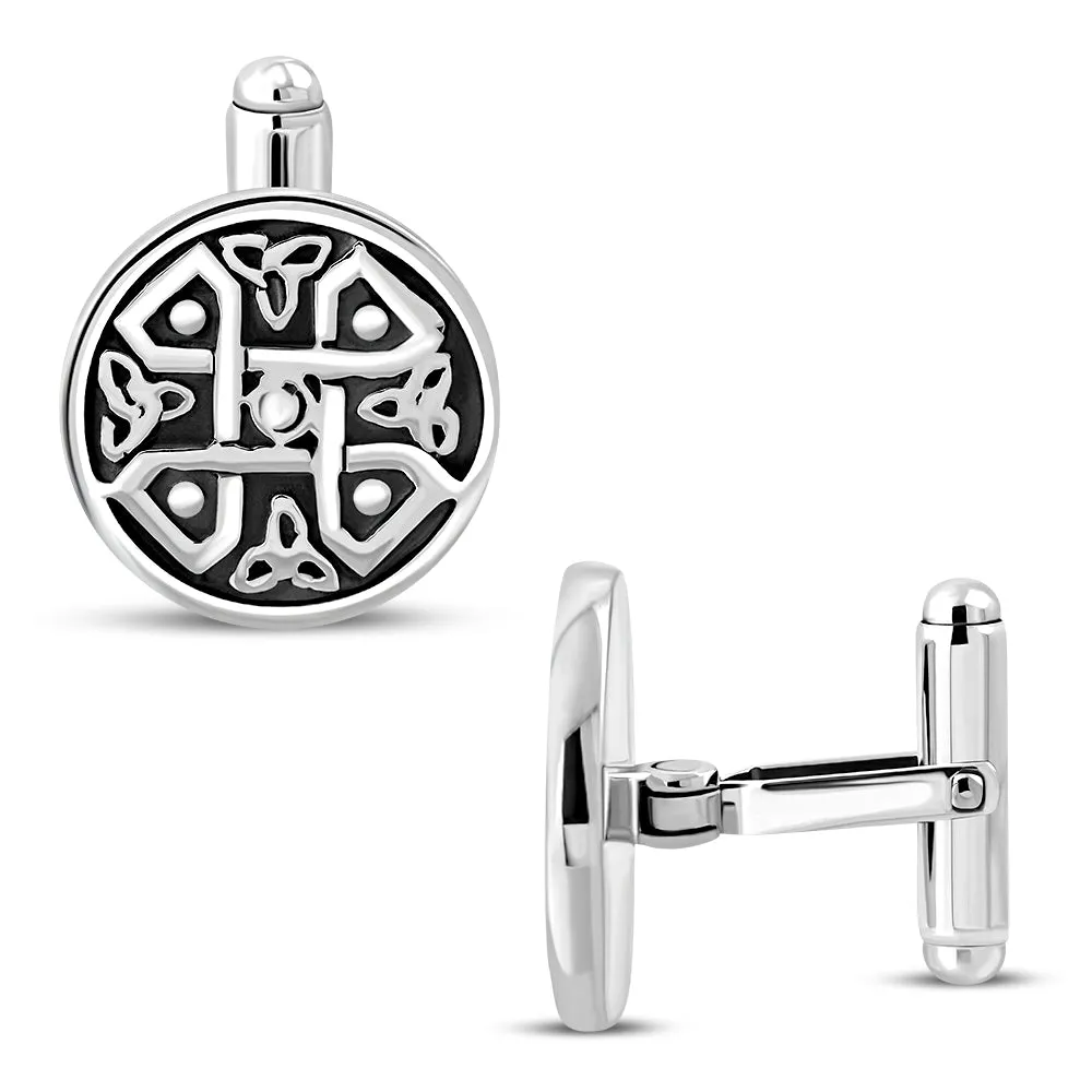 Silver Celtic Cufflinks