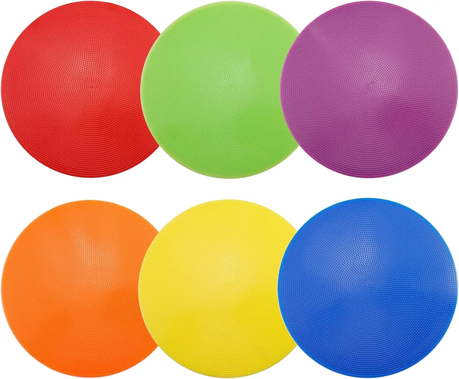 Spot Markers Flat Field Cones Flat Cones Spot Markers Flat Cones for Sports Training, Pack of 6