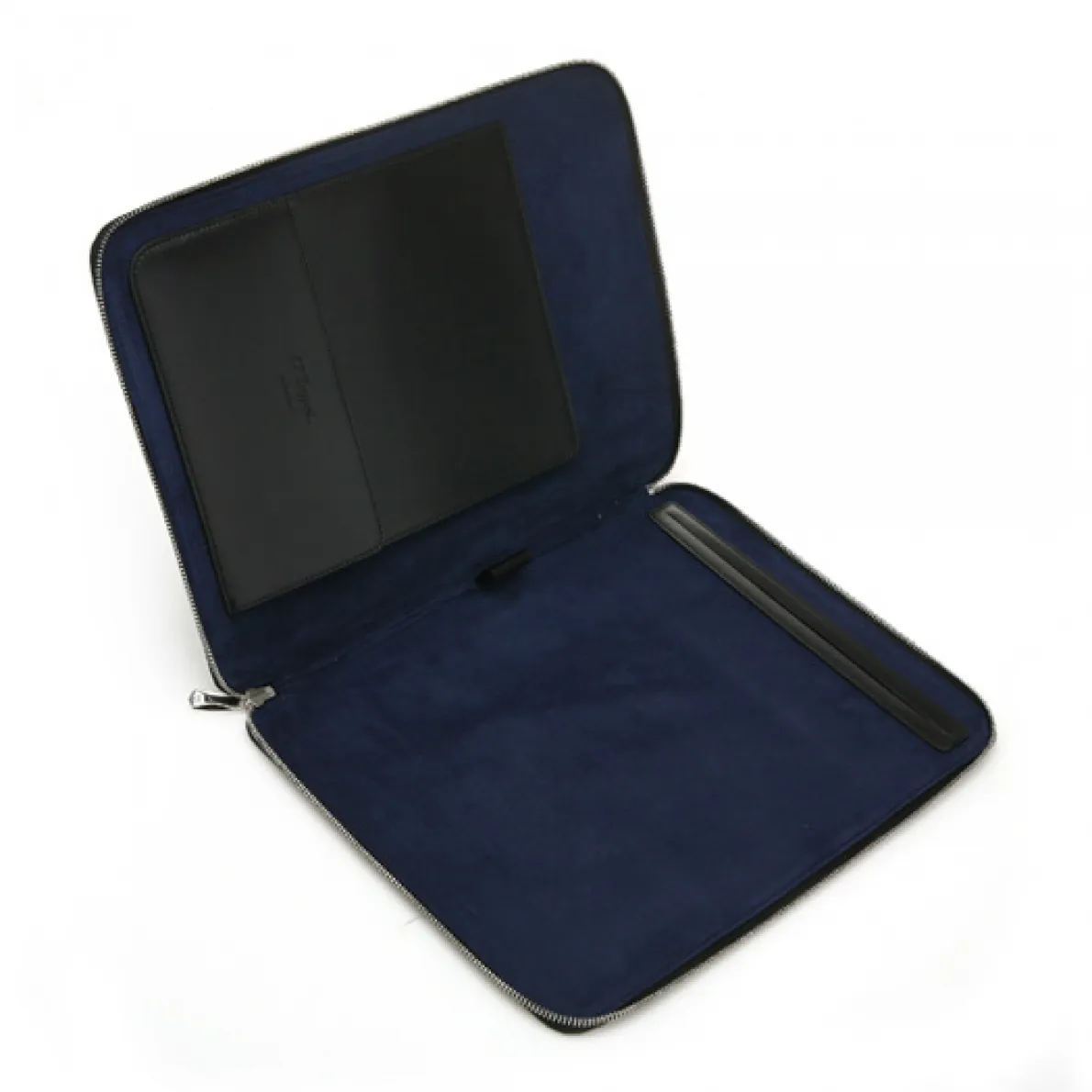 S.T. Dupont Line D Travel Conference Pad Black Leather 181006