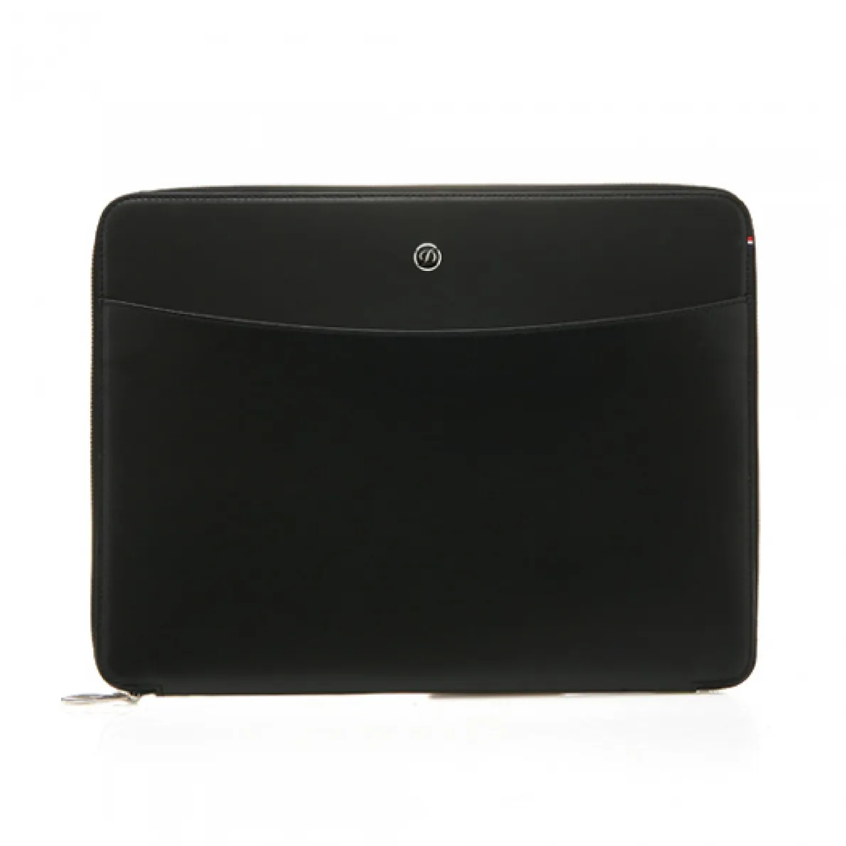 S.T. Dupont Line D Travel Conference Pad Black Leather 181006