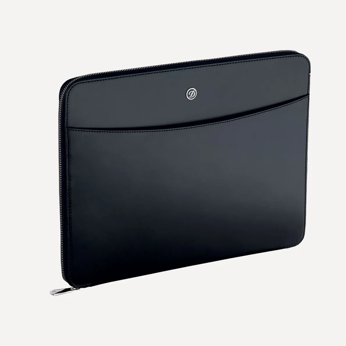 S.T. Dupont Line D Travel Conference Pad Black Leather 181006