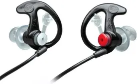 SureFire EP3 Sonic Defenders Filtered Earplugs, Double Flanged Design, Reusable