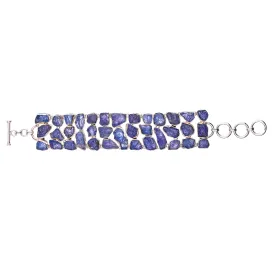 Tanya Tanzanite Bracelet, Sterling Silver