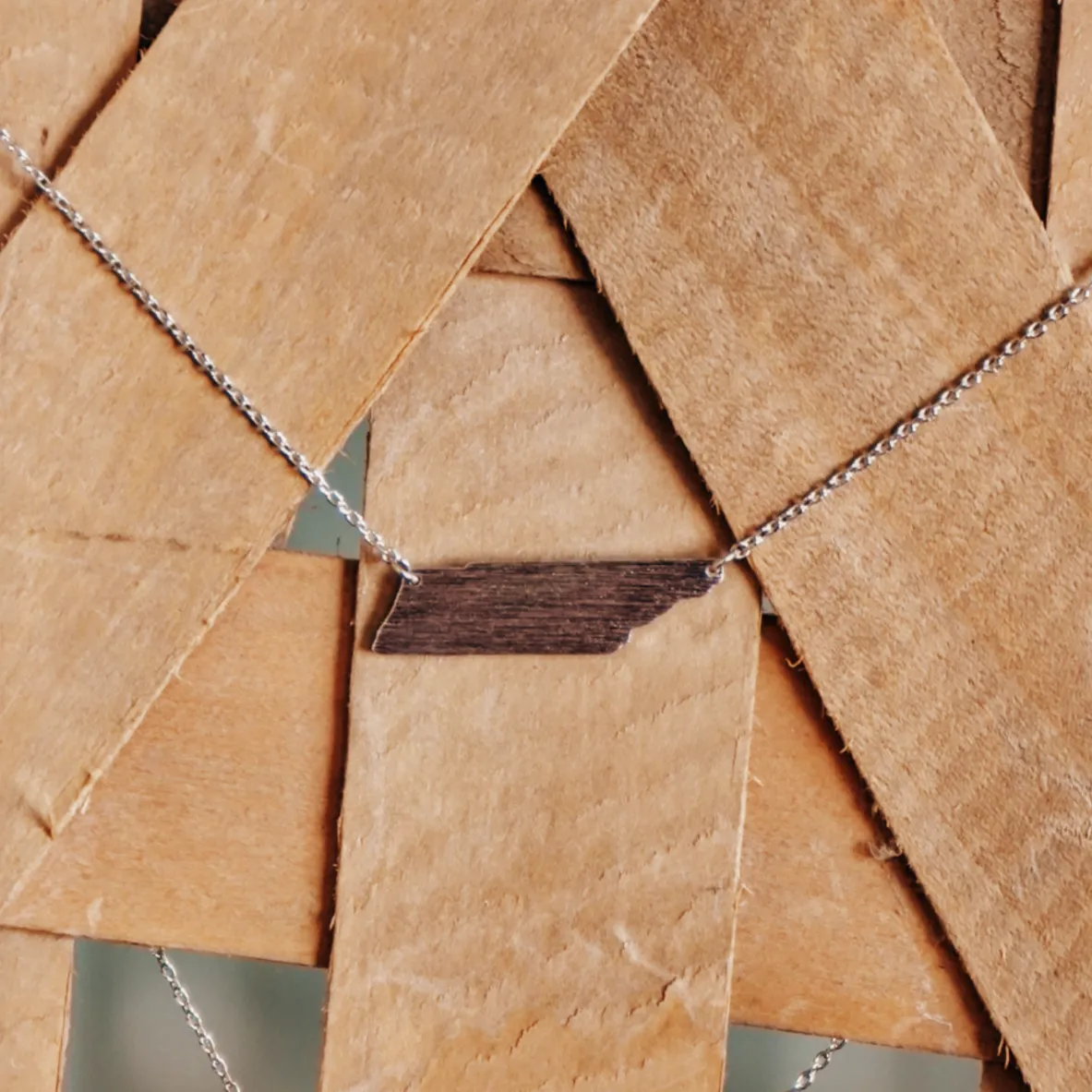 Tennessee State Necklace [Silver]