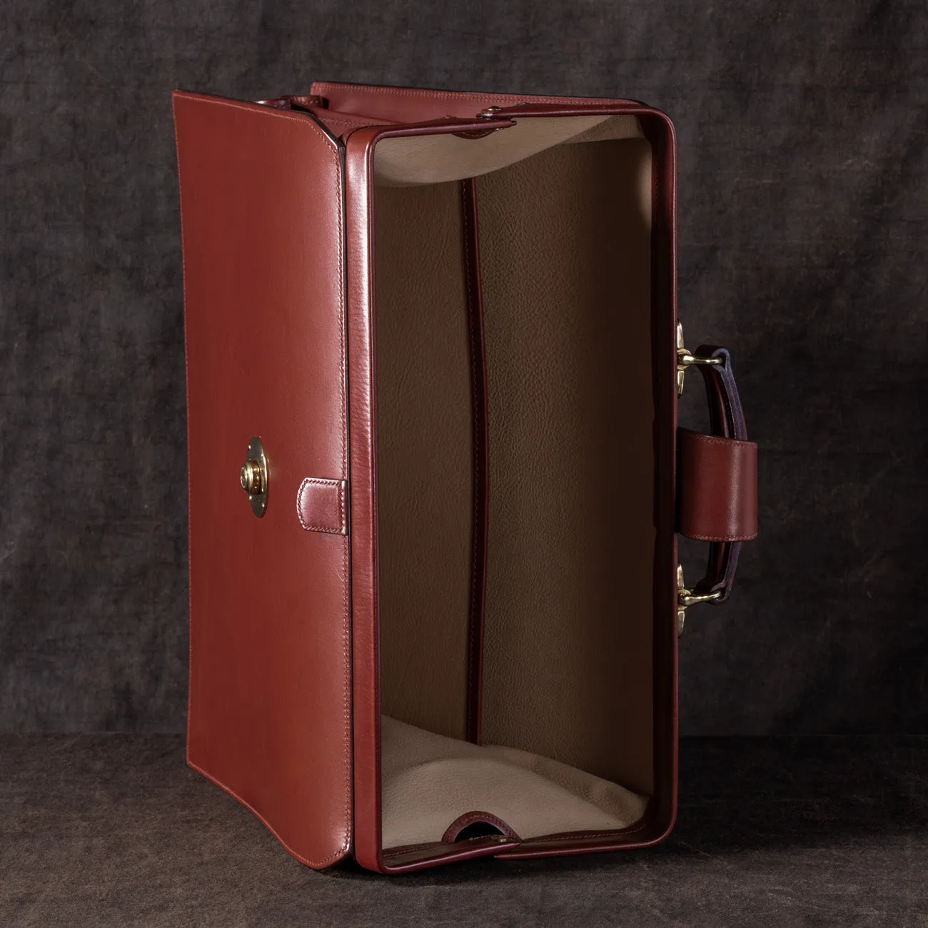 Top Frame Briefcase by MacGregor and Michael