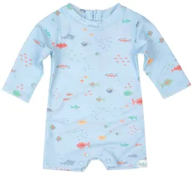 Toshi Swim Baby Onesie Long Sleeve Reef