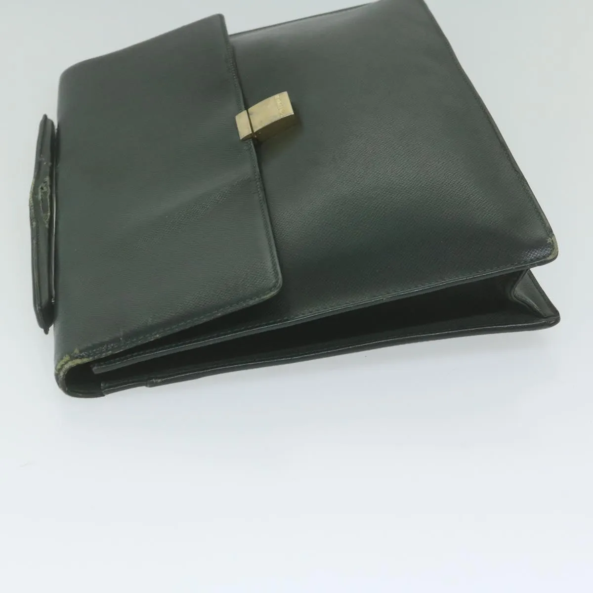 Trendy Inspired Louis Vuitton Taiga Porte Documents Angara Bag Epicea M30774 Lv Auth Bs11046