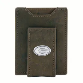 UGA Crazy Horse Conch Leather Clip