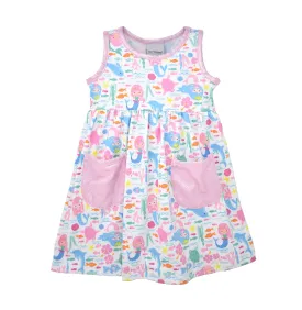 UPF 50  Dahlia Sleeveless Tee Dress - D