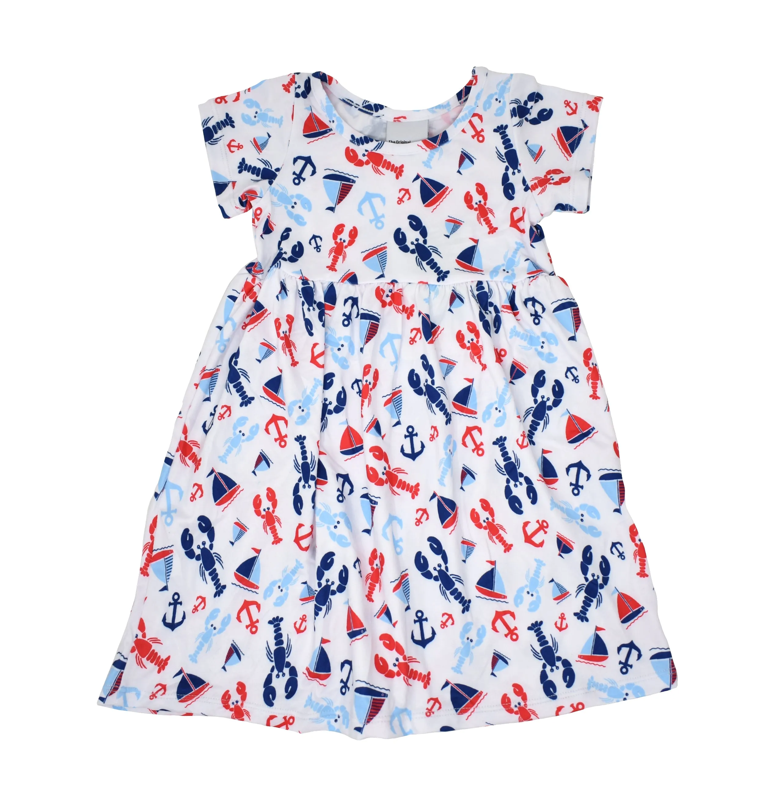 UPF 50  Laya Short Sleeve Tee Dress - E