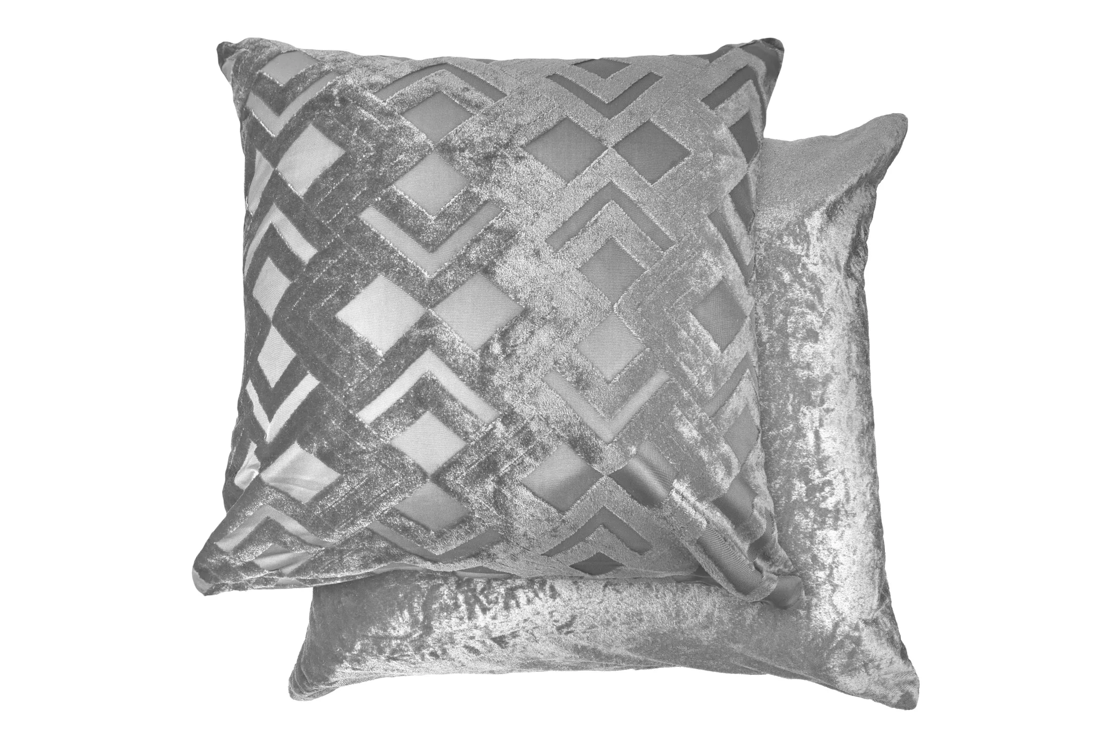 Valencia - Cushion Cover in Silver