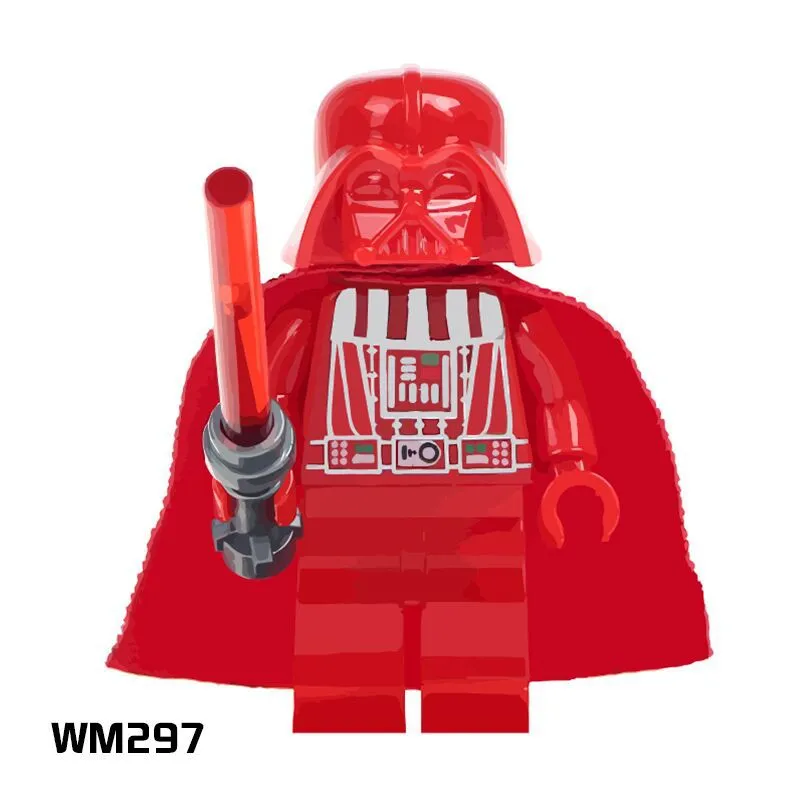 WM297 Red Darth Vader Minifigures