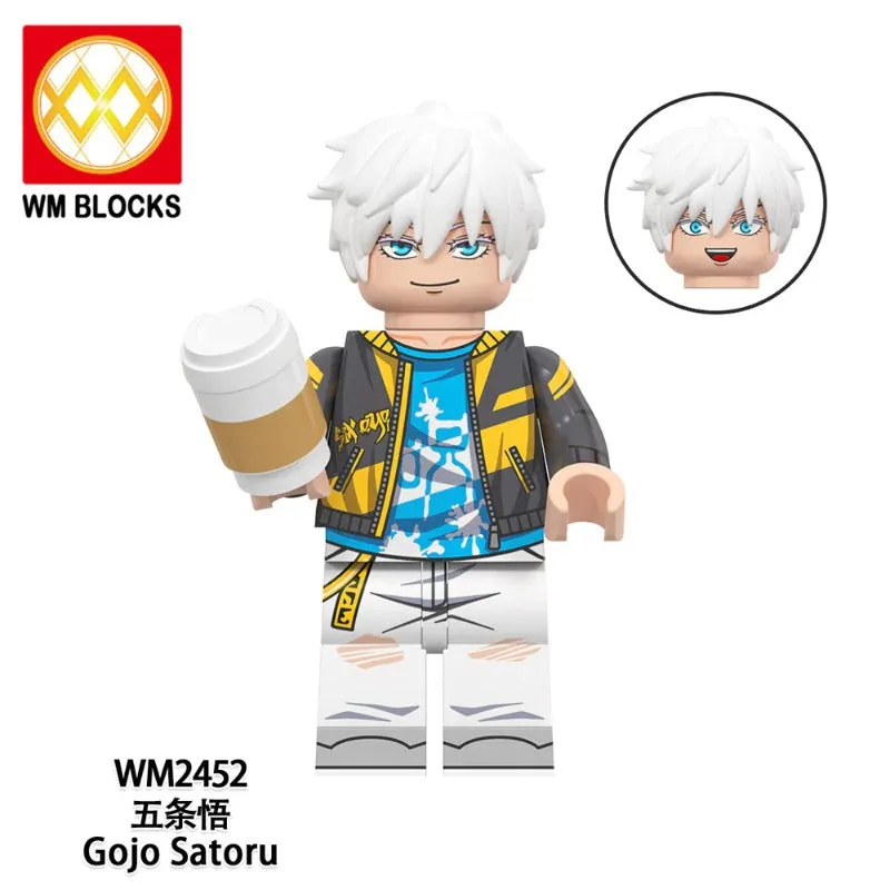 WM6149 Anime Series Spells Return Shiny Gojo Satoru Minifigures