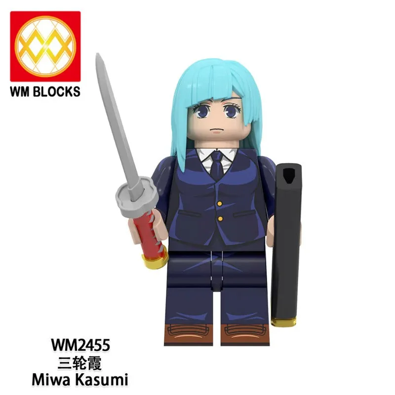 WM6149 Anime Series Spells Return Shiny Gojo Satoru Minifigures